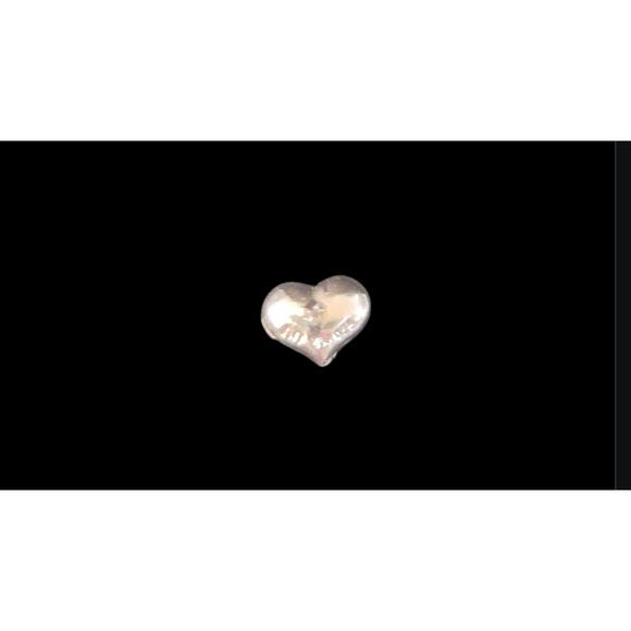 925 Heart Shaped Earring Single Earring - Picture 3 of 3